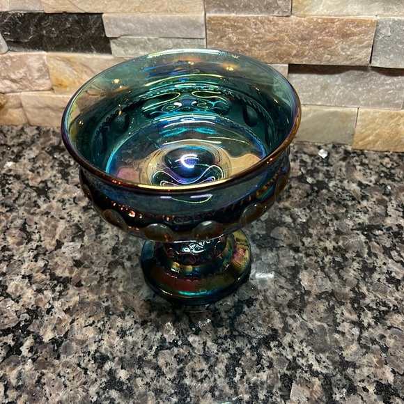 Carnival glass with irradessance of gold - Picture 5 of 5